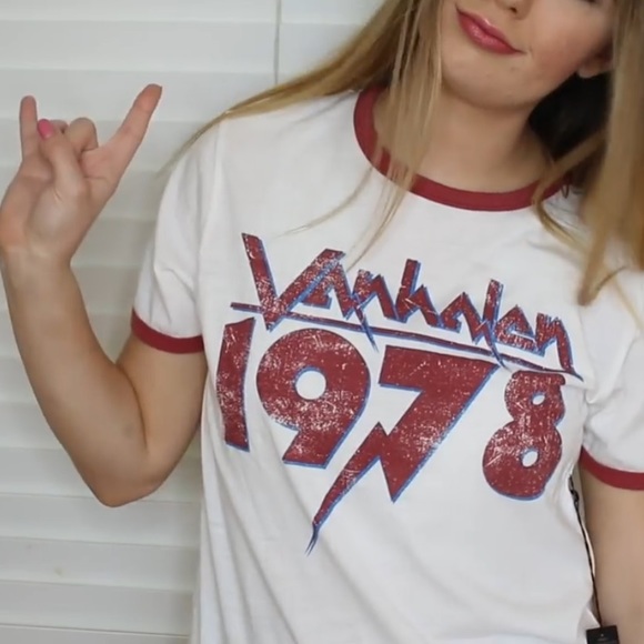 Forever 21 Tops - Forever 21 Van Halen Graphic Tee Medium